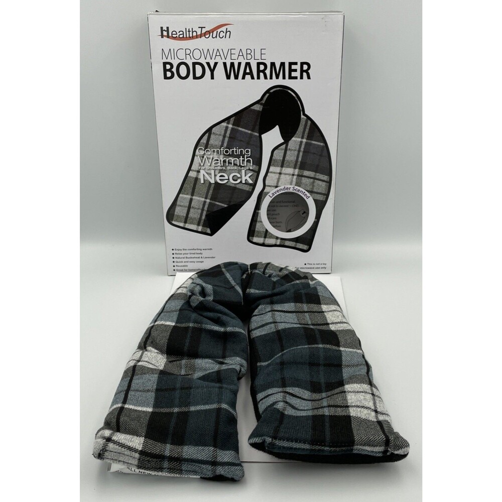 Microwave Heating Pad Body Warmer Wrap Natural Buckwheat Lavender Heat Pack